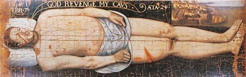 A portrait of the dead Earl