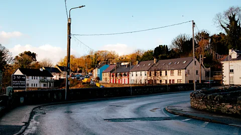 Johnny Lennox The mysterious Football Special was created in the tiny town of Ramelton (Credit: Johnny Lennox)