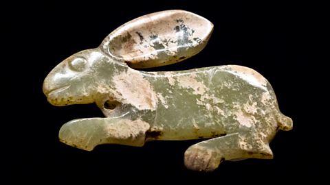 A Shang dynasty period jade period.