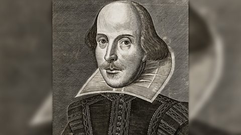 A portrait of William Shakespeare