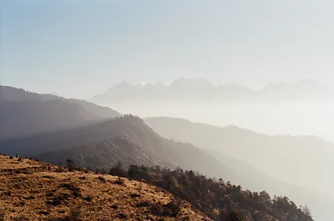 Samantha Falewée Solukhumbu's growing mountain biking scene is drawing tourists and helping local Sherpa families stay in this corner of Nepal (Credit: Samantha Falewée)