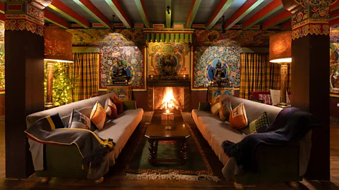 Phaplu Mountain Biking Club The 10-room Happy House was a favourite of Everest mountaineer Sir Edmund Hillary (Credit: Phaplu Mountain Biking Club)