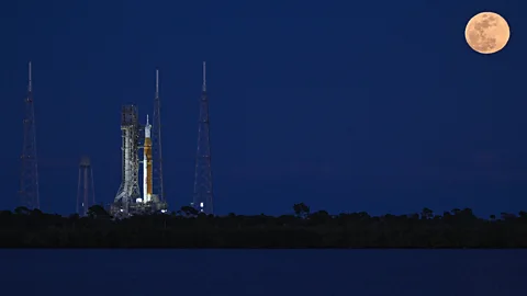 Getty Images The first crewed Artemis mission is expected to take off in the coming weeks – the first step to humanity's return to the Moon (Credit: Getty Images)