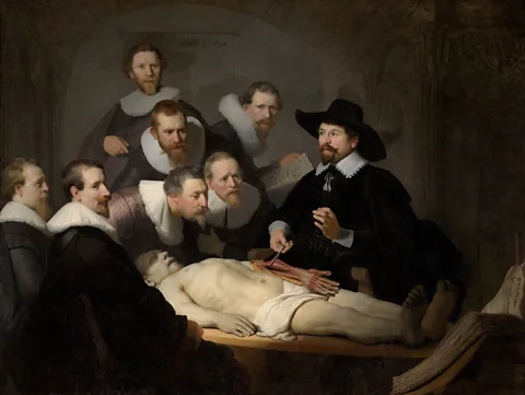 Mauritshuis, The Hague Rembrandt's 1632 painting The Anatomy Lessons of Nicholaes Tulp depicts the dissection of an executed criminal (Credit: Mauritshuis, The Hague)