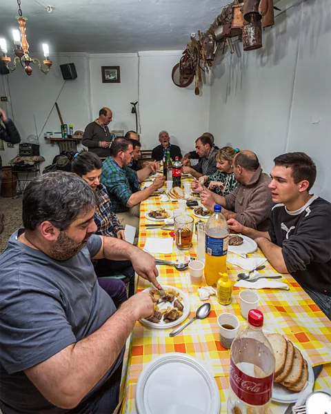 Alamy Cleaning all of your 50 plates is believed to ward off bad luck (Credit: Alamy)