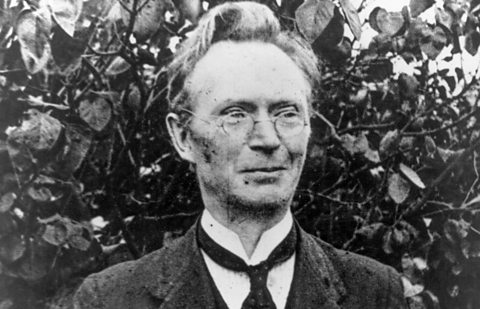 Eoin MacNeill, a leader of the Irish Gaelic Revival and founder of the Irish Volunteers.