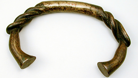 18th century bronze currency (money) ring, they were used for trade with European merchants.