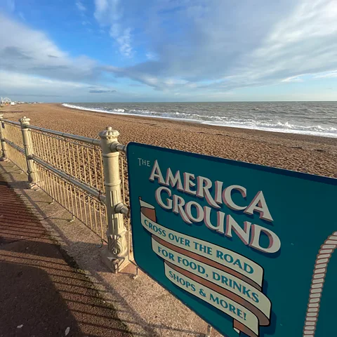 Debbie Ward America Ground was founded by squatters settling on a shingle beach (Credit: Debbie Ward)