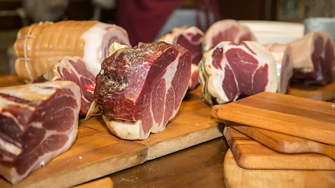 Getty Images Culatello is one of Italy's most prestigious and prized cured meats (Credit: Getty Images)