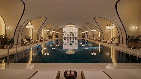 Six Senses London The new Six Senses London has the city's first in-hotel magnesium pool (Credit: Six Senses London)