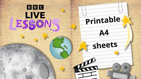 Mission Pack: printable A4 sheets