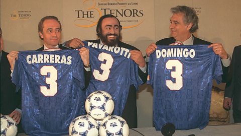 Jose Carreras, Luciano Pavarotti & Placido Domingo