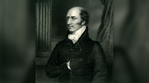 A portrait of George Canning