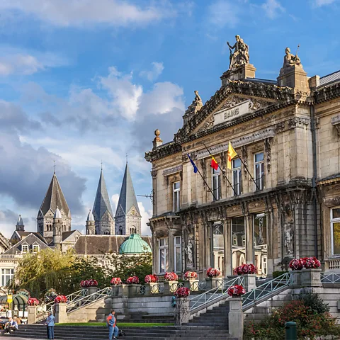 Getty Images Built on mineral springs, the Belgian town of Spa gave the world the word "spa" (Credit: Getty Images)