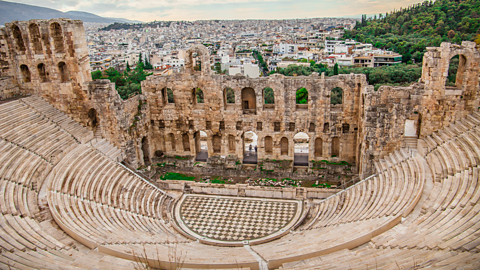 The Odeon of Herodes Atticus (Herodeion).