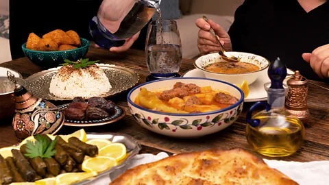 Getty Images Dolma is often served at iftar, the evening meal that breaks the daily fast during Ramadan (Credit: Getty Images)