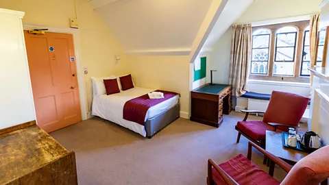 Richard Wakefield A guest room at Brasenose College offers a glimpse into life inside Oxford's historic colleges (Credit: Richard Wakefield)