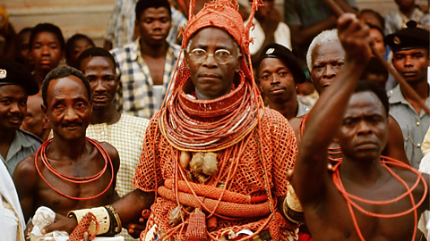 Photograph of Oba Akenzua II.