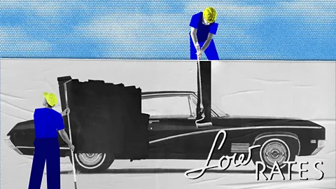 Serenity Strull / BBC Algunas ciudades han introducido prohibiciones para los coches de gasolina en un intento de fomentar un comportamiento más sostenible (Crédito: Serenity Strull / BBC)