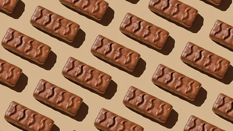 Getty Images Rows of chocolate bars (Credit: Getty Images)