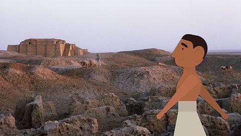 The ruins of the Ancient Sumerian city of Ur.
