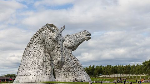 Kelpies statues
