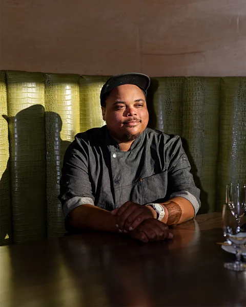 Lynsey Weatherspoon Chef Robert Butts of Auburn Angel sees his cuisine as bringing soul food forward (Credit: Lynsey Weatherspoon)