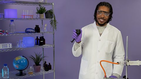 Measuring the production of a gas