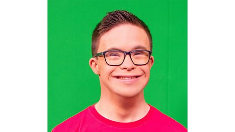 Portrait of CBeebies presenter George Webster