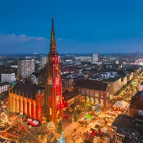 Michael Abid/ Erlebnis Bremerhaven The Lumumba cocktail is a winter staple at Christmas markets across Germany (Credit: Michael Abid/ Erlebnis Bremerhaven)