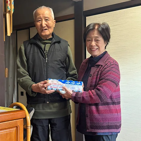 Yakult Honsha The service is especially popular among older customers, many of whom value the regular visits as much as the drinks themselves (Credit: Yakult Honsha)