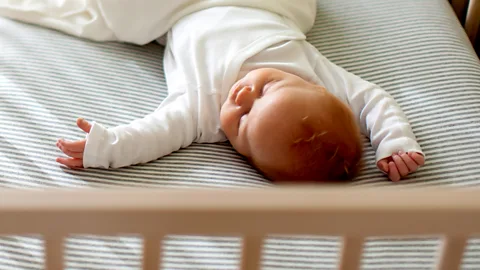 Getty Images Most baby sleep studies suggest children sleep around 12 hours a night, and anything less is seen as "insufficient" (Credit: Getty Images)