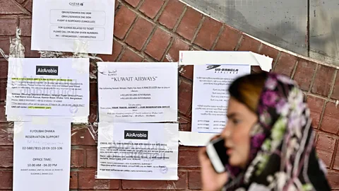 Getty Images The escalating conflict has now affected travel in at least 14 nations (Credit: Getty Images)