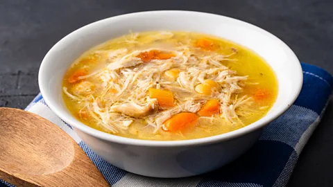 Getty Images Chicken soup is widely associated with comfort and recovery, often served as a warming remedy during illness across many cultures (Credit: Getty Images)