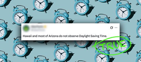 Claim 5: Not all countries change their clocks - TRUE