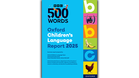 Read the Oxford Children's Language Report 2025