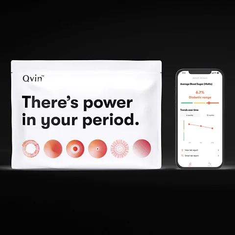 Qvin Qvin hopes that its Qpad could one day be used to screen for diseases such as chlamydia and gonorrhoea (Credit: Qvin)