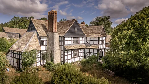 National Trust/ Mike Henton Exterior of a Tudor-style farmhouse (Credit: National Trust/ Mike Henton)