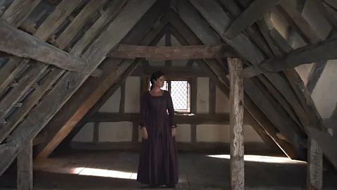 Focus Features In the Oscar-nominated film Hamnet, the Tudor-era interiors are meticulously depicted (Credit: Focus Features)