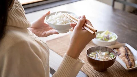 Alamy Adopting Japanese table manners shows respect for your hosts (Credit: Alamy)