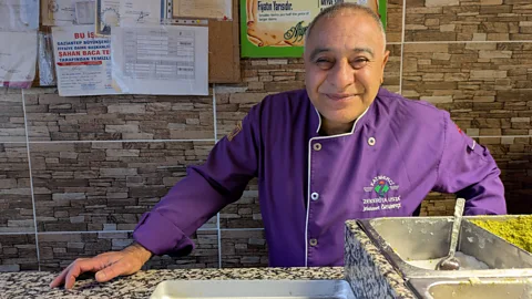 Jen Rose Smith Özsimitçi is the third-generation owner of Gaziantep's century-old bakery Katmerci Zekeriya Usta (Credit: Jen Rose Smith)