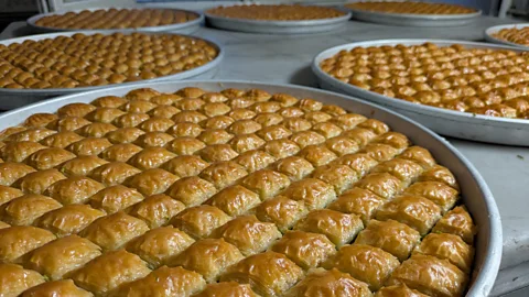 Jen Rose Smith Pistachios are the star ingredient in Turkey's best baklava (Credit: Jen Rose Smith)