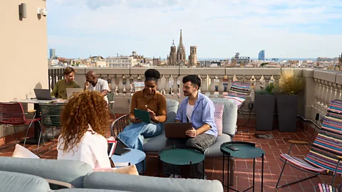 Getty Images Remote work has made it easier for people to live and work across borders, fuelling interest in second citizenship (Credit: Getty Images)