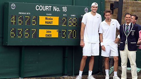 Josh Isner and Nicolas Mahut