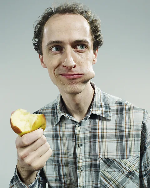 Getty Images How much we chew our food and the time we spend eating it can have a significant influence on the total number of calories we consume (Credit: Getty Images)