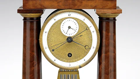 The Fitzwilliam Museum, University of Cambridge A decimal clock shows the new time system introduced by the French Revolutionary Government in the 18th Century (Credit: The Fitzwilliam Museum, University of Cambridge)