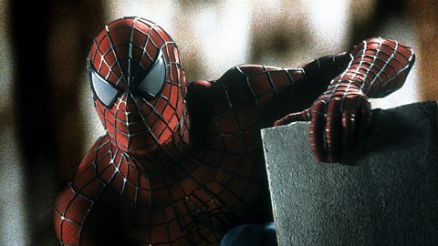 A still from the Spider-Man (2002) movie