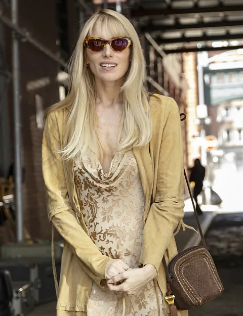 Disney Actor Dree Hemingway as Daryl Hannah, who has expressed her anger at her portrayal in the show (Credit: Disney)