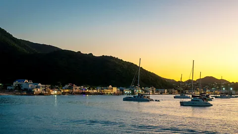 Alamy Grand Case Beach in St Maarten offers both incredible scenery and an amazing food scene (Credit: Alamy)