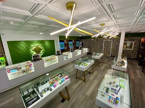 Jayson Tantalo Flower City Dispensary in the town of Victor, New York (Credit: Jayson Tantalo)